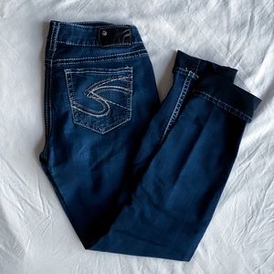 Silver “Suki” Skinny Jeans